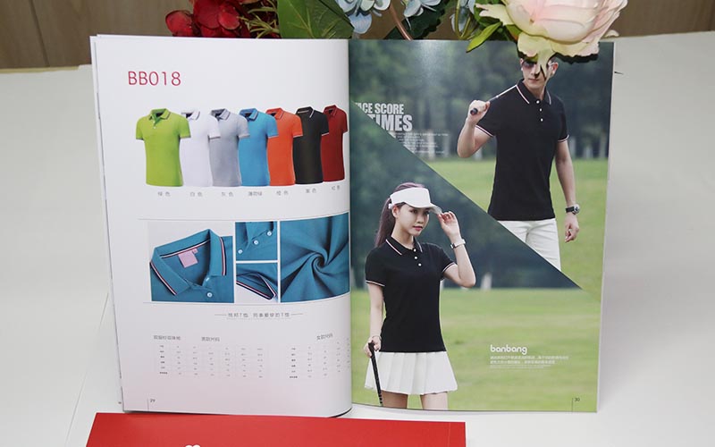 服裝畫冊印刷,企業服裝畫冊設計,工衣畫冊設計印刷廠家
