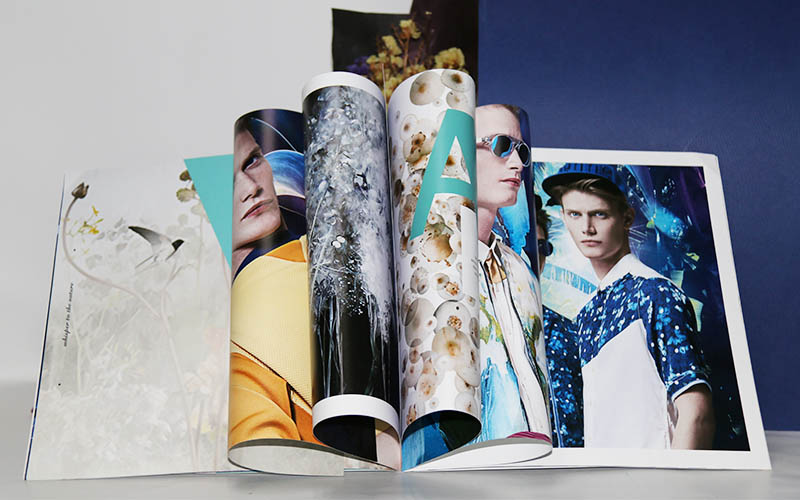 男士服裝畫冊印刷